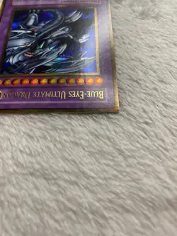 Yugioh Blue-Eyes Ultimate Dragon Limited Edition Gold Ultra Rare GLD1-EN028 MP - Image 5