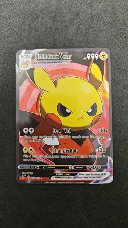 Jiren Pikachu VCOS Holo Non-TCG Fan Art 020/055 Pokemon Card - Image 1