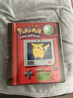 Rare Pokemon Binder With Over 200 New And Old Cards! - Image 1