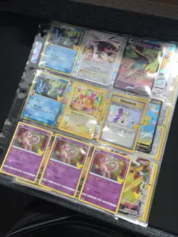 Pokemon Card Collection Lot Binder Holos Full Arts Hits Celebrations NM - Image 1
