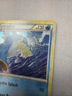 Gyarados Heart Gold Soul Silver Set 4/123 Holo Pokemon Trading Card - Image 4
