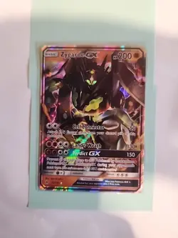Pokemon Card Zygarde GX 73/131 Forbidden Light Near Mint - Image 1