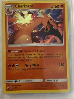 Pokemon Charizard Dragon Majesty 3/70 Holo Rare PSA 8 Tcg Graded Card 2018 - Image 5