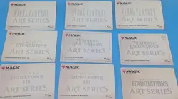 MTG Art Series Lot (46) Final Fantasy & Mixed Cards + Gold Stamped Secure Ship - Image 2