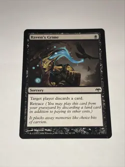 Magic the Gathering Raven's Crime Card - Image 2