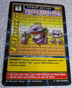Digimon Cards - 1999 Power Blast Cards Digi-Battle Bundle Set - Image 3