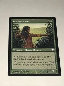 Magic the Gathering Fa'adiyah Seer Card - Image 1