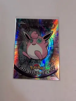 Wigglytuff #40 Topps Chrome 2000 TV Animation Pokemon TCG Card NM - Image 2