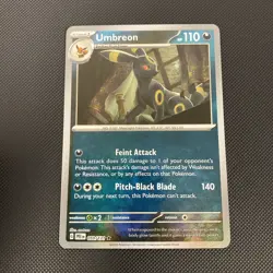 Umbreon - (Master Ball) Reverse Holo - Prismatic Evolutions 2025 Pokemon Card - Image 1