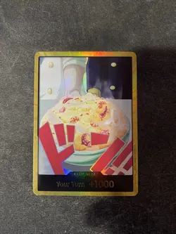 Gold Frame DON !! Card Sanji GOLD DON ONE PIECE PRB-02 The Best Vol.2 ENGLISH - Image 1