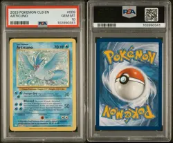 2023 POKEMON CLB-TRADING CARD GAME CLASSIC #009 ARTICUNO PSA 10 - Image 1