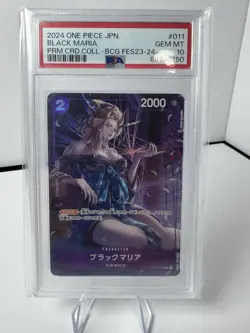 One Piece Card BCG Fest 23-24 Black Maria ST04-011 PSA 10 Premium Girls Alt - Image 1