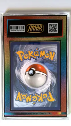 Pokemon Card Rayquaza Amazing Rare Vivid Voltage Graded Ambr 9.5 Rainbow Matte - Image 2