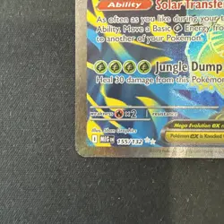 Mega Venusaur EX 155/132 Mega Evolution ENGLISH Pokemon TCG Card - Image 2