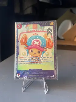 Tony Tony.Chopper (Treasure Cup Top 64 2024) SEALED EB01-006 One Piece Card - Image 1