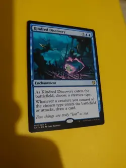 Kindred Discovery C17 rare enchantment MTG Card. - Image 3