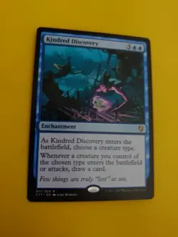 Kindred Discovery C17 rare enchantment MTG Card. - Image 5