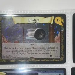 Harry Potter 2001 TCG Foil & Base Card Lot Of 9 Harry Potter Warner Bros. Lot 14 - Image 2