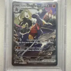 Pokemon Garchomp EX Card 232/182 Cynthia's Garchomp BGS Beckett Black Label 10 - Image 4