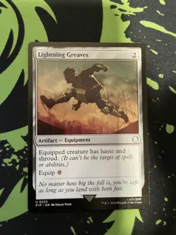 Lightning Greaves Universes Beyond: Fallout Regular LP - Image 1