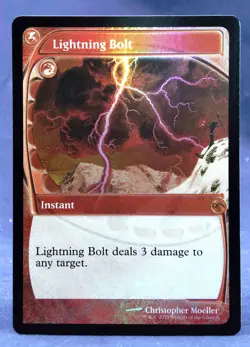 Lightning Bolt (Future Sight) -MTG FOIL- Secret Lair Festival in a Box SLD - NM - Image 1