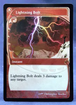 Lightning Bolt (Future Sight) -MTG FOIL- Secret Lair Festival in a Box SLD - NM - Image 2