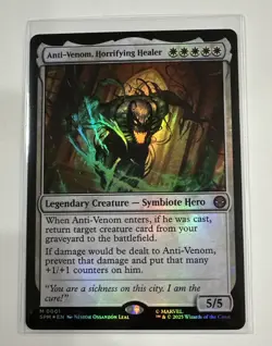 MTG Marvel Spider-Man - Anti-Venom, Horrifying Healer - FOIL Mythic - 0001 NM - Image 1