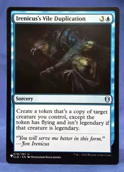 Irenicus's Vile Duplication - MTG - The List Reprints - Excellent NM - Image 1