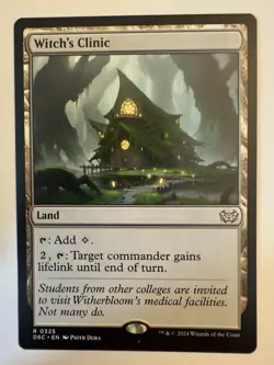 Witch's Clinic - 325 - NM - Commander: Duskmourn: House of Horror - MTG - Image 1