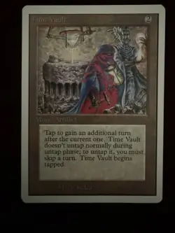 Magic the Gathering MTG Unlimited Time Vault NM/LP - Image 1