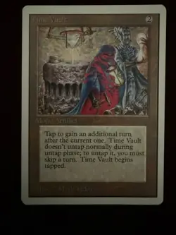 Magic the Gathering MTG Unlimited Time Vault NM/LP - Image 2