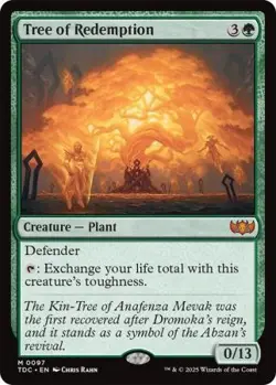 MTG Tarkir: Dragonstorm Commander - Tree of Redemption - Image 1