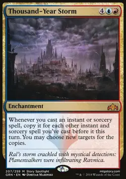 MTG Magic the Gathering Thousand-Year Storm (207/291) Guilds of Ravnica NM - Image 1