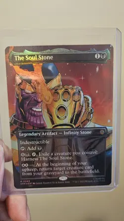 The Soul Stone (Borderless) Marvel's Spider-Man Foil - Image 1