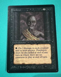 Pestilence - Beta - MTG - Magic the Gathering - Image 1