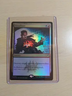 Dreadbore Rare Foil, Ravnica Remastered #180 MTG Magic The Gathering - Image 1