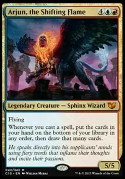 1x ARJUN, THE SHIFTING FLAME - COmmander/Masters - MTG - Magic the Gathering - Image 1