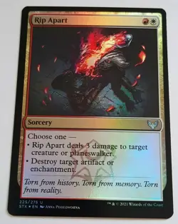 MTG Strixhaven: School of Mages RIP APART 225/275 U Foil M/NM - Image 3