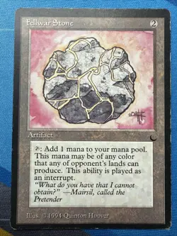 MTG Vintage Fellwar Stone, The Dark! - Image 3