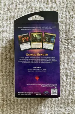 MTG Magic the Gathering: Throne of Eldraine Brawl Deck Savage Hunter Sealed 630509829798 - Image 2