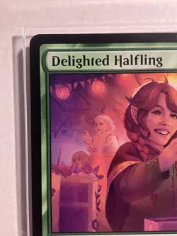 Delighted Halfling - MTG LOTR: Universes Beyond - Image 2
