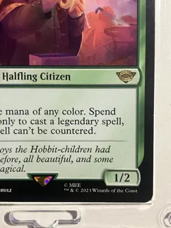 Delighted Halfling - MTG LOTR: Universes Beyond - Image 4