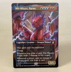 MTG Niv-Mizzet, Parun - Borderless - RVR NM - Image 1