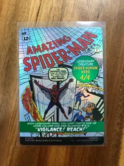Magic The Gathering Peter Parker (0232) (Borderless) Marvel's Spider-Man Foil - Image 1
