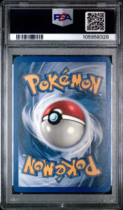 2002 POKEMON LEGENDARY COLLECTION #39 DARK WARTORTLE-REVERSE FOIL PSA 8 - Image 2