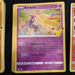 (70) Pokemon Celebrations 25th Anniversary Holo 70 Card Lot - Image 4