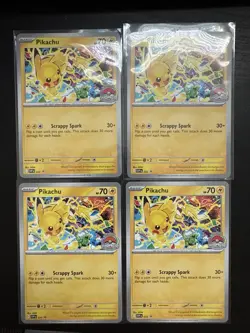 Pokemon Black Star Promo World Championship 2025 Pikachu Card 225 (#3) - Image 1