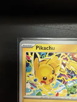 Pokemon Black Star Promo World Championship 2025 Pikachu Card 225 (#3) - Image 2