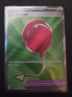 Air Balloon 166/132 Full Art Ultra Rare Holo Mega Evolution Pokemon TCG - Image 1
