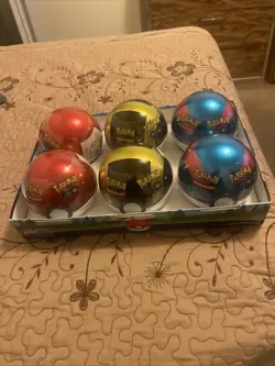 Pokemon GO Poke Ball Tin Sealed Display Case (Set of 6 Tins) - Image 1